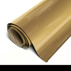 15" x 5 Feet GOLD Siser Easyweed HTV Heat Transfer Iron-On T-Shirts HTV